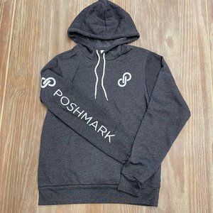 Poshmark Women’s Dark Gray Pullover Hoodie with Logo size large